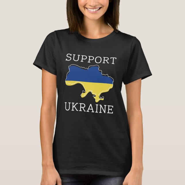 Support Ukraine T-Shirt (Front)