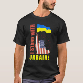 Support Ukraine Ukrayina Ukrainian Cute Graphic De T-Shirt