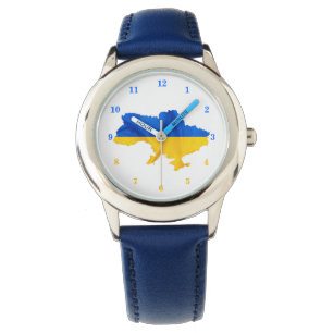 Support Ukraine Watch Ukrainian Flag Map