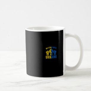 Support Ukraine - We Stand With Ukraine Flag Desig Coffee Mug