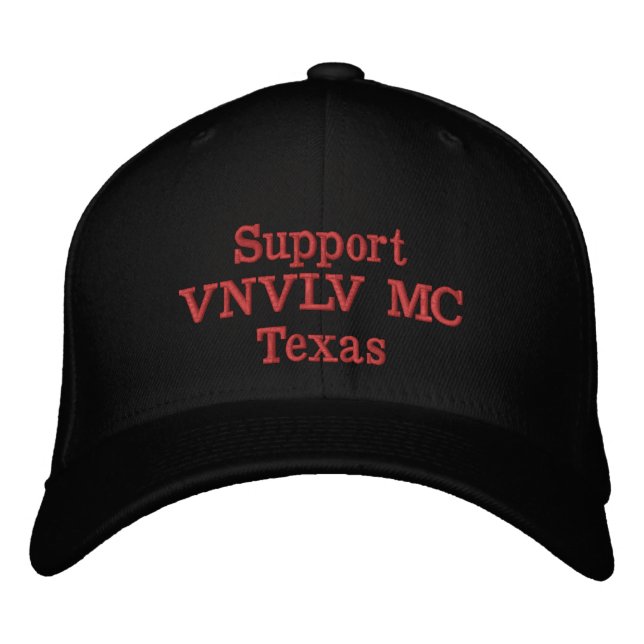 Support VNVLV MC Texas Embroidered Hat (Front)