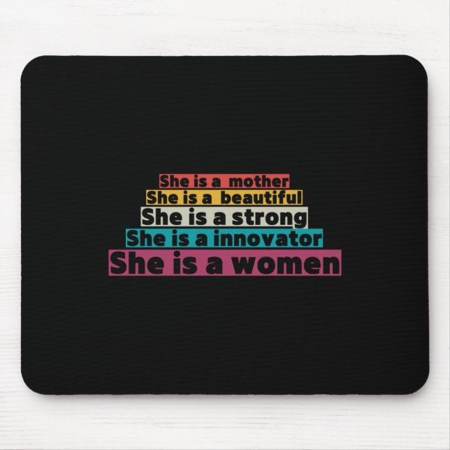 Support Womens Rights  Mouse Pad (Front)