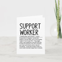 Support worker
