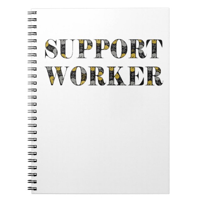 Support Worker Notebook (Front)