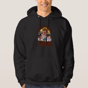 Support You Local Farmer Tractor Driving Farming A Hoodie