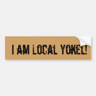 Support your FC Local Yokel bloggers! Bumper Sticker