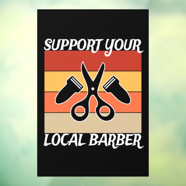 Support Your Local Barber (Sheet 3)