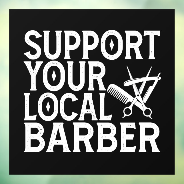 Support Your Local Barber (Sheet 3)