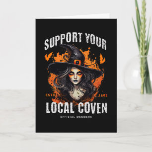 Support Your Local Coven Card