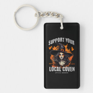 Support Your Local Coven Key Ring