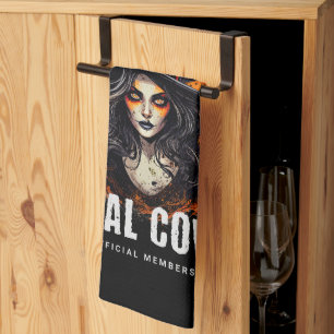 Support Your Local Coven Tea Towel