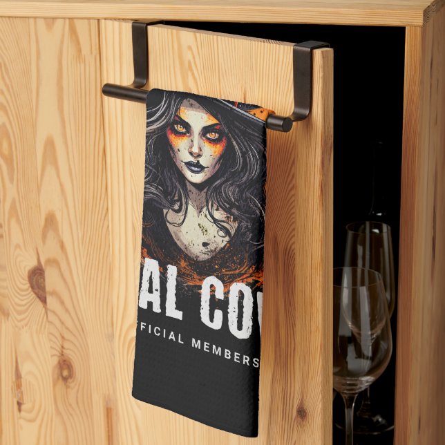 Support Your Local Coven Tea Towel (Thirds Fold)
