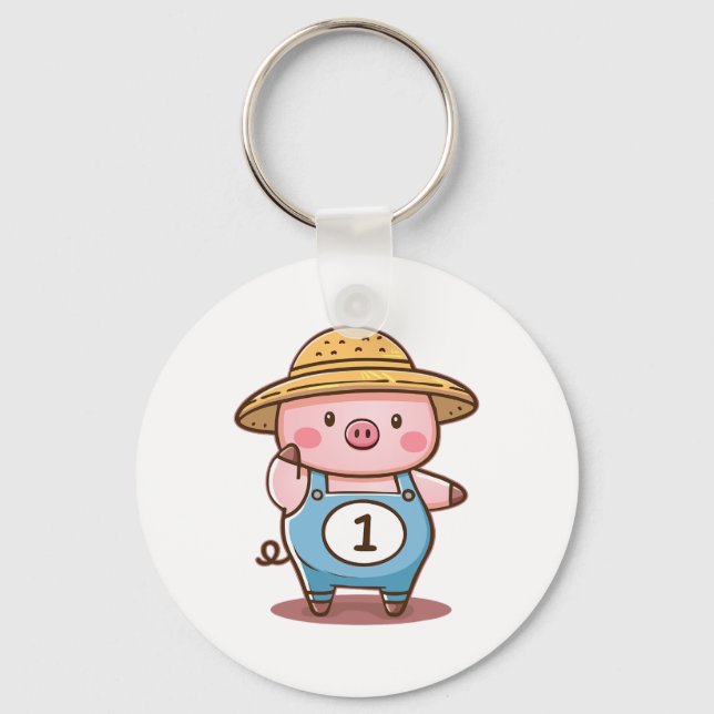 Support Your Local Coven Witch Chicken Halloween S Key Ring (Front)
