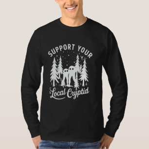 Support Your Local Cryptid Fresno Nightcrawlers T-Shirt