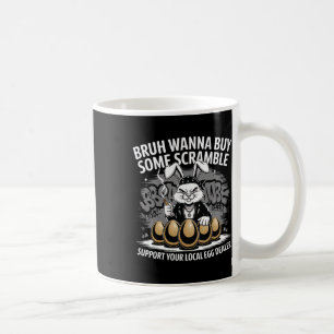 Support Your Local Egg Dealer Funny Easter Bunny E Coffee Mug