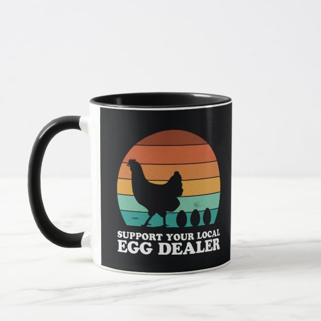 SUPPORT YOUR LOCAL EGG DEALER MUG (Left)