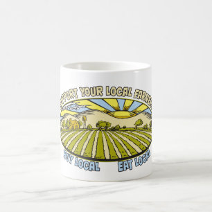 Support Your Local Farmers Coffee Mug