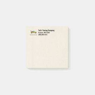 Support Your Local Hook Custom Tow Truck Post-it Notes