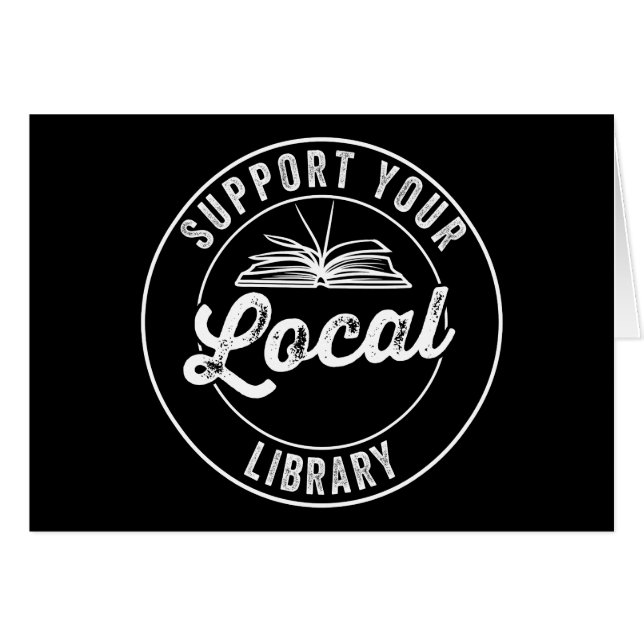 support your local library (Front Horizontal)