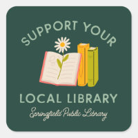 Support Your Local Library Custom