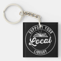 Support Your Local Library Magnet