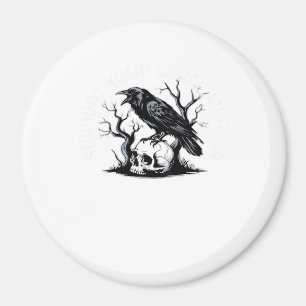 Support Your Local Murder Classic Design Magnet