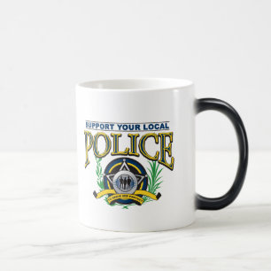 Support Your Local Police Magic Mug