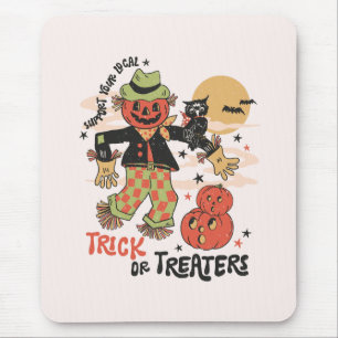 Support Your Local Trick Or Treaters – Vintage Mouse Pad