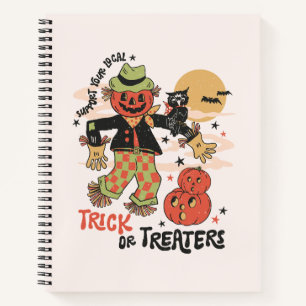 Support Your Local Trick Or Treaters – Vintage Notebook