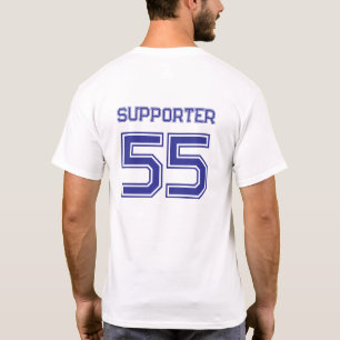 Supporter Jersey for Team Sports, Customised Sport T-Shirt
