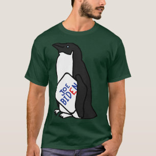 Supporter Penguin with Joe Sign T-Shirt