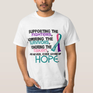 Supporting Admiring Honouring 3.2 Thyroid Cancer T-Shirt