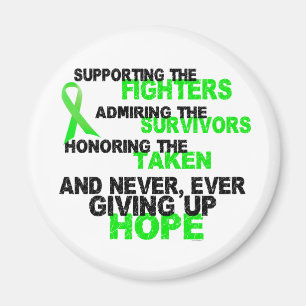 Supporting Admiring Honouring 3 LYMPHOMA Magnet