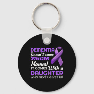 Supporting Daughter Purple Ribbon Heimerheimer Awa Key Ring