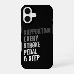 Supporting Every Stroke Pedal & Step - Multisport iPhone 16 Case