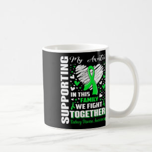Supporting My Auntie Kidney Disease Awareness Coffee Mug