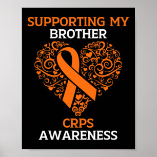 Supporting My Brother RSD CRPS Awareness Month Ora Poster