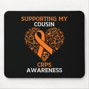 Supporting My Cousin RSD CRPS Awareness Month Oran Mouse Pad
