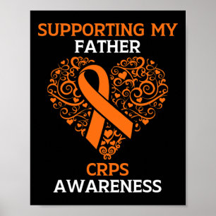 Supporting My Father RSD CRPS Awareness Month Oran Poster