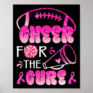 Supportive Family Breast Cancer Awareness Cheer fo Poster