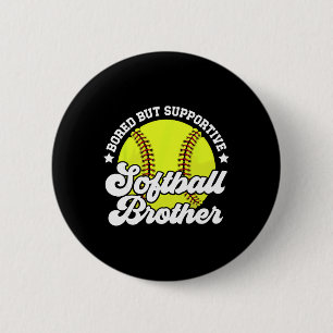Supportive Softll Brother Softll Player's Brother 6 Cm Round Badge