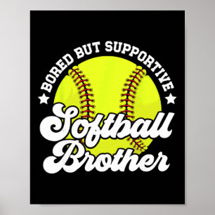 Supportive Softll Brother Softll Player's Brother Poster