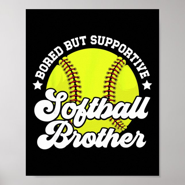 Supportive Softll Brother Softll Player's Brother  Poster (Front)