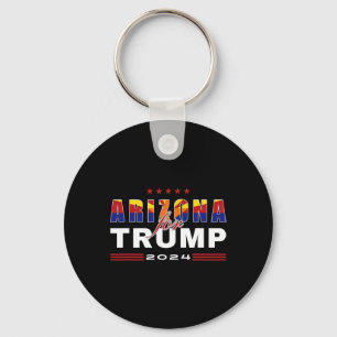 Supports Trump In 2024 Presidential Election Maga Key Ring