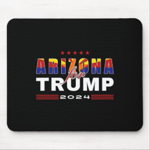 Supports Trump In 2024 Presidential Election Maga Mouse Pad