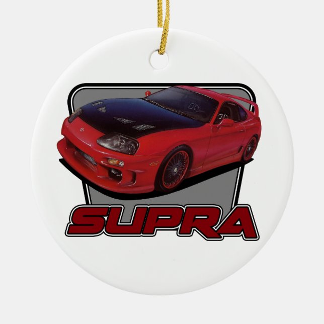 Supra Ceramic Ornament (Front)