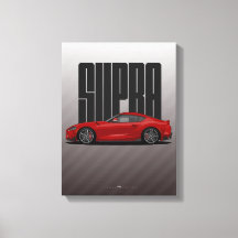 Supra MK5 – Red Sports Car
