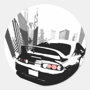 Supra Rollin' Classic Round Sticker