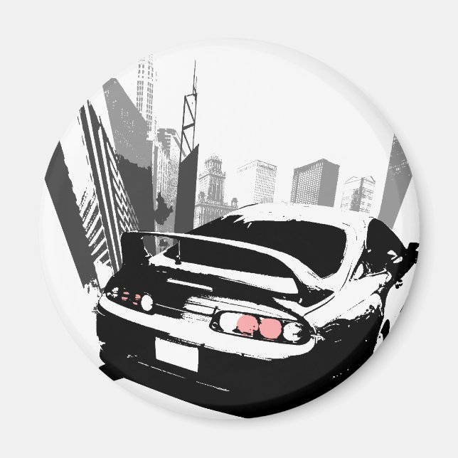 Supra Rollin' Magnet (Front)