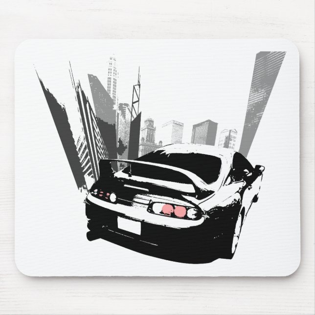 Supra Rollin' Mouse Pad (Front)